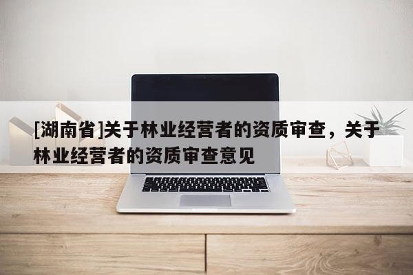 [湖南省]關于林業(yè)經營者的資質審查，關于林業(yè)經營者的資質審查意見