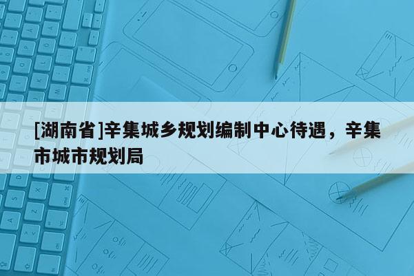 [湖南省]辛集城鄉(xiāng)規(guī)劃編制中心待遇，辛集市城市規(guī)劃局