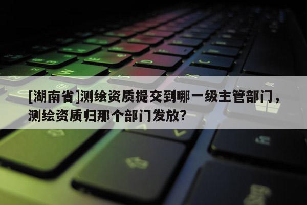 [湖南省]測(cè)繪資質(zhì)提交到哪一級(jí)主管部門，測(cè)繪資質(zhì)歸那個(gè)部門發(fā)放?