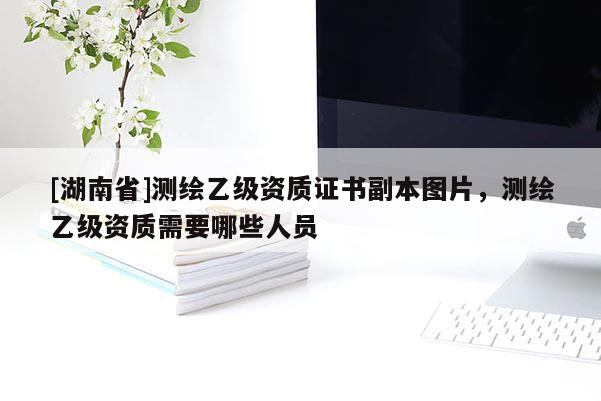 [湖南省]測繪乙級資質證書副本圖片，測繪乙級資質需要哪些人員